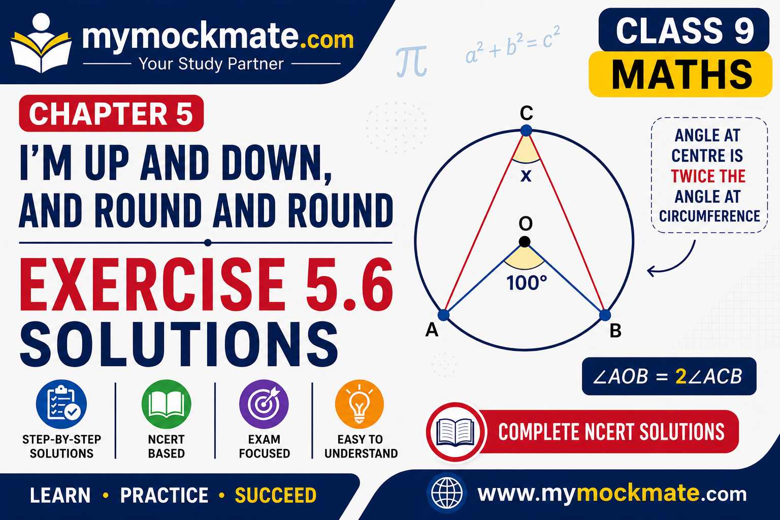 NCERT Class 9 Maths Exercise 5.6 Solutions