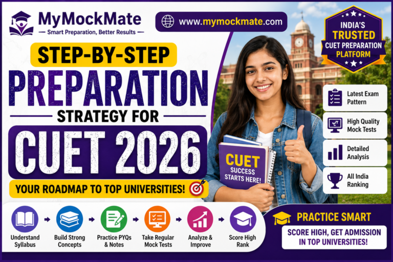 step by step preparation strategy for cuet 2026 success