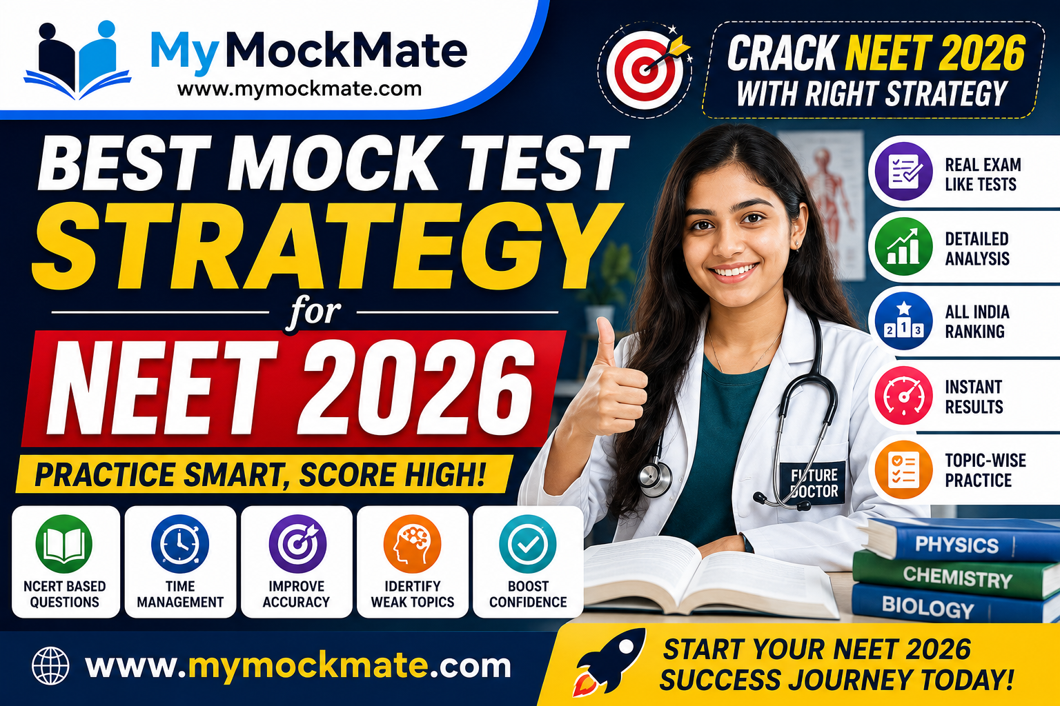 Best Mock Test Strategy for NEET 2026 | MyMockMate Guide