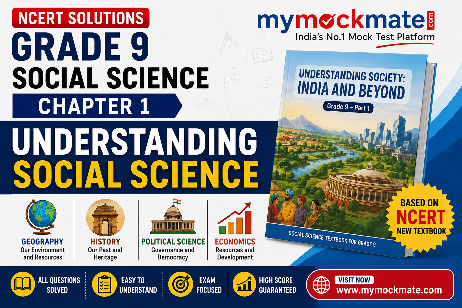 NCERT Grade 9 Social Science Chapter 1 Solutions – Understanding Social Science