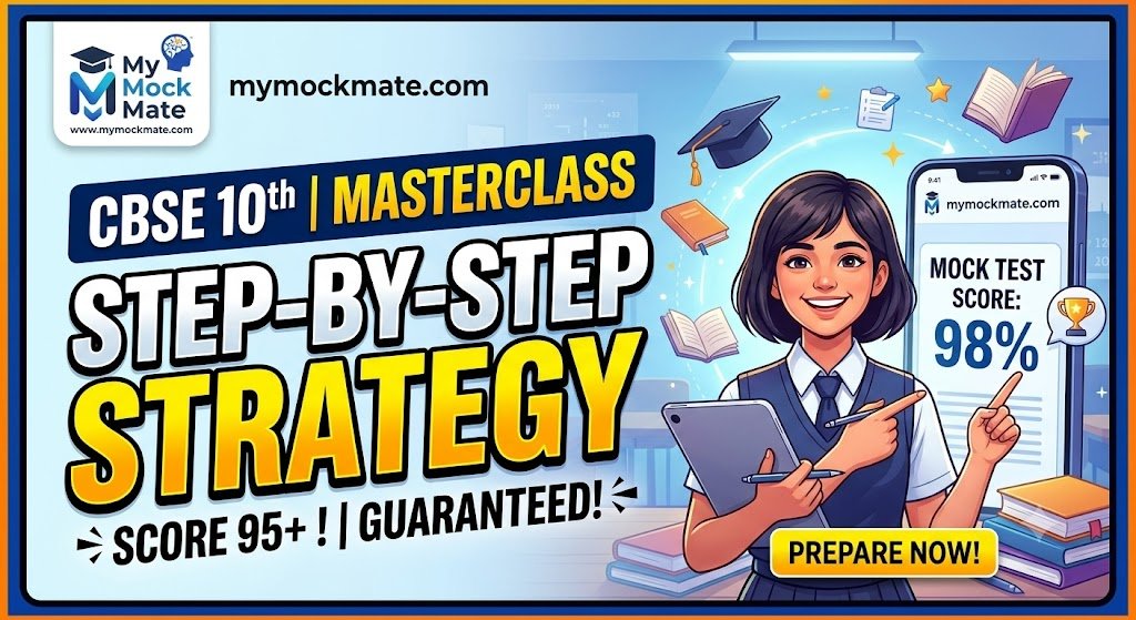 Step-by-Step CBSE 10th Preparation Strategy: Score 95+ with MockMate