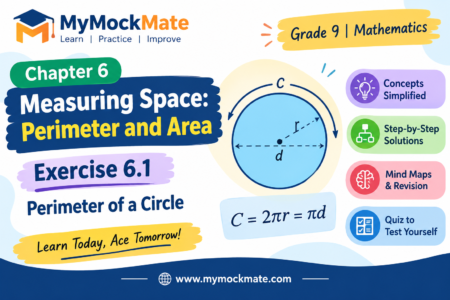 Class 9 | Maths | Exercise 6.1 – Perimeter of a Circle