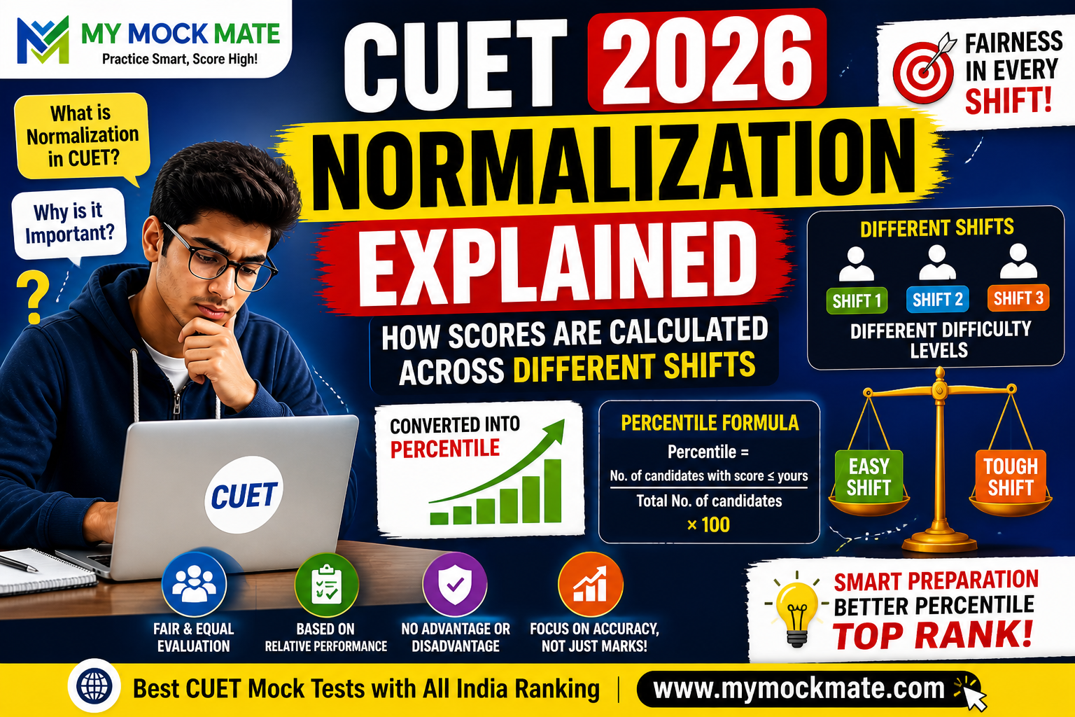 📊 CUET Normalization Process Explained (2026 Guide)